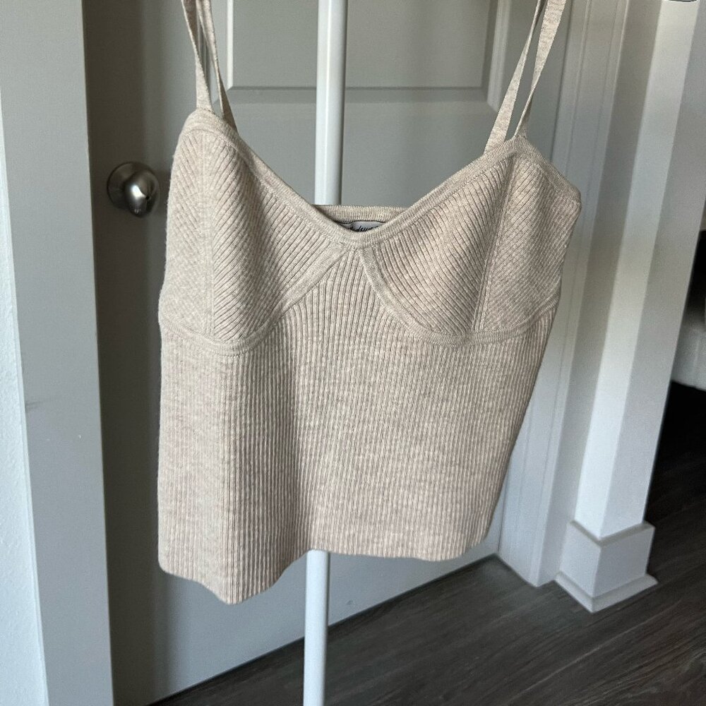Madewell Cream Colored Cami Top - Size S